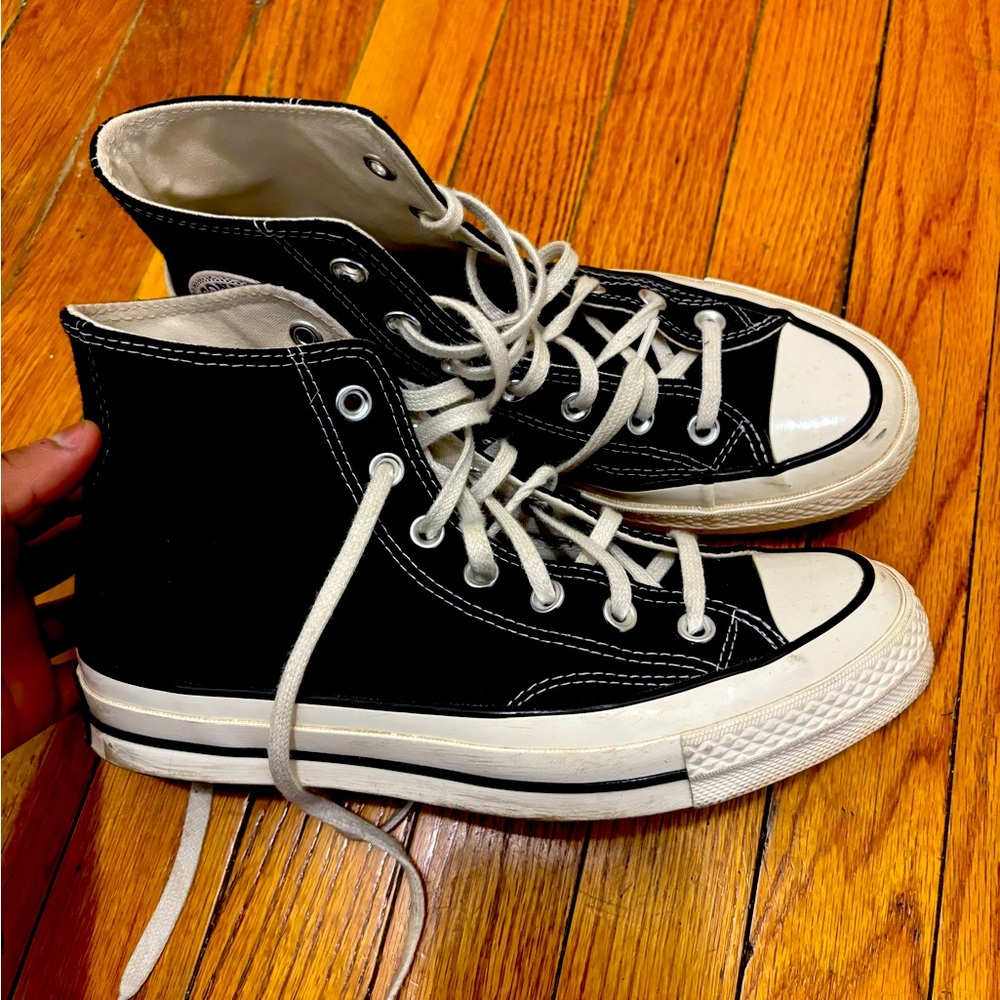 Converse Black Chuck 70s Hightop Sneakers
